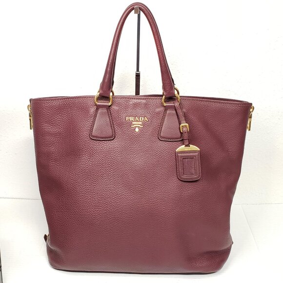 Prada Vitello Daino Tote Bag lux-300-091225 - Picture 1 of 16